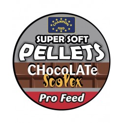 Pelete Moi Champion Feed - Pro Feed Super Soft Pellets Chocolate Scopex 6mm